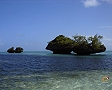 Mushroom rocks nelle Lau