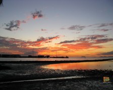 Tramonto da Marine Drive a Lautoka